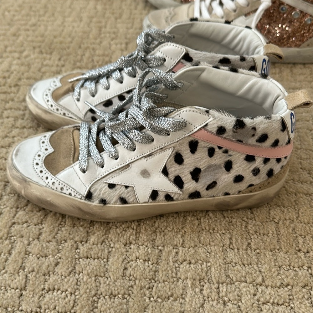 GOLDEN GOOSE MidStar Calf Hair Sneakers